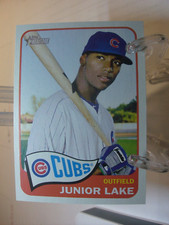 2014 Topps Heritage  #220 - Junior Lake - Chicago Cubs  14-205