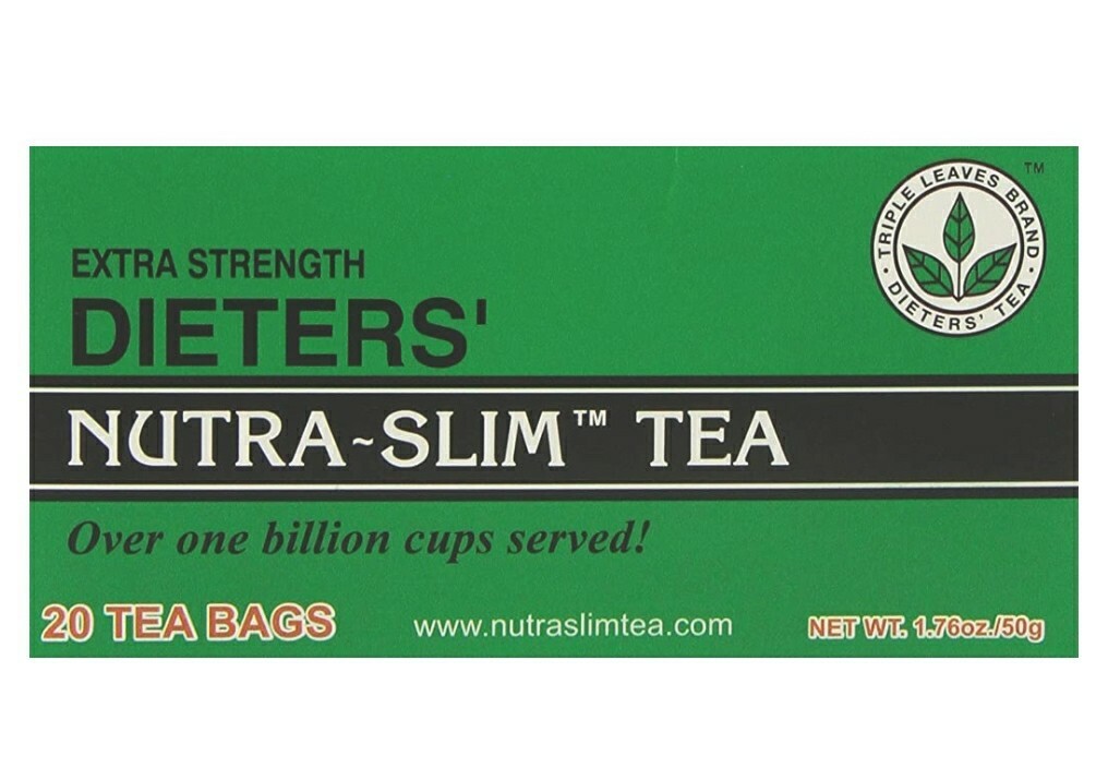 Extra Strength Dieters' Nutra-Slim Tea Triple Leaves Brand - 20