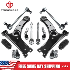 For 2003-2008 Toyota Corolla Front Lower Control Arm And Ball Joint Tie Rod End