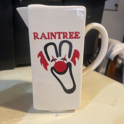 Vintage Shriners Raintree the Clown ceramic Pub Jug Limited edition AH 1980
