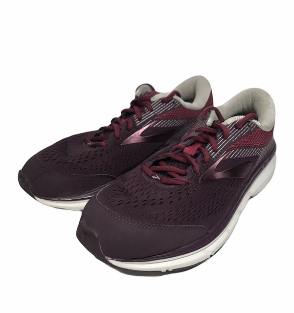 burgundy brooks shoes