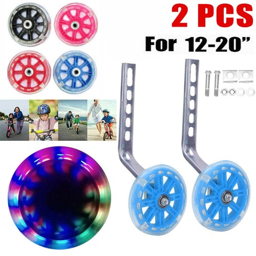 Flashing Kids Training Wheels Children 