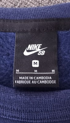 Nike SB ISO 'Orange Label' Crew Neck Sweatshirt Navy Mens Medium CV5311-410  | eBay