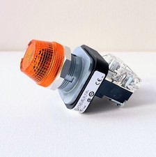 New! Allen Bradley 800TC-Q24A 30mm Pilot Light Amber Incandescent Lamp 24V AC/DC