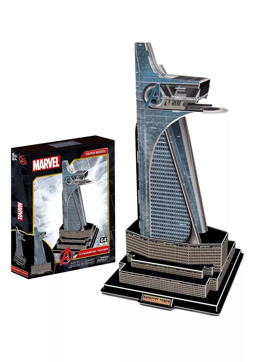 Avengers Tower Building 3d Printed Architectural Model Stark 