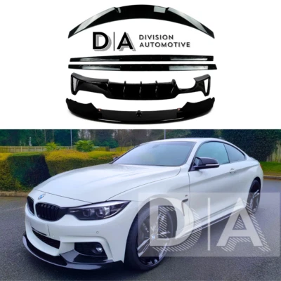 DIVISION AUTOMOTIVE BMW 4 SERIES F32 COUPE M BODY KIT SPLITTER LIP SIDE SKIRTS REAR SPOILER DIFFUSER