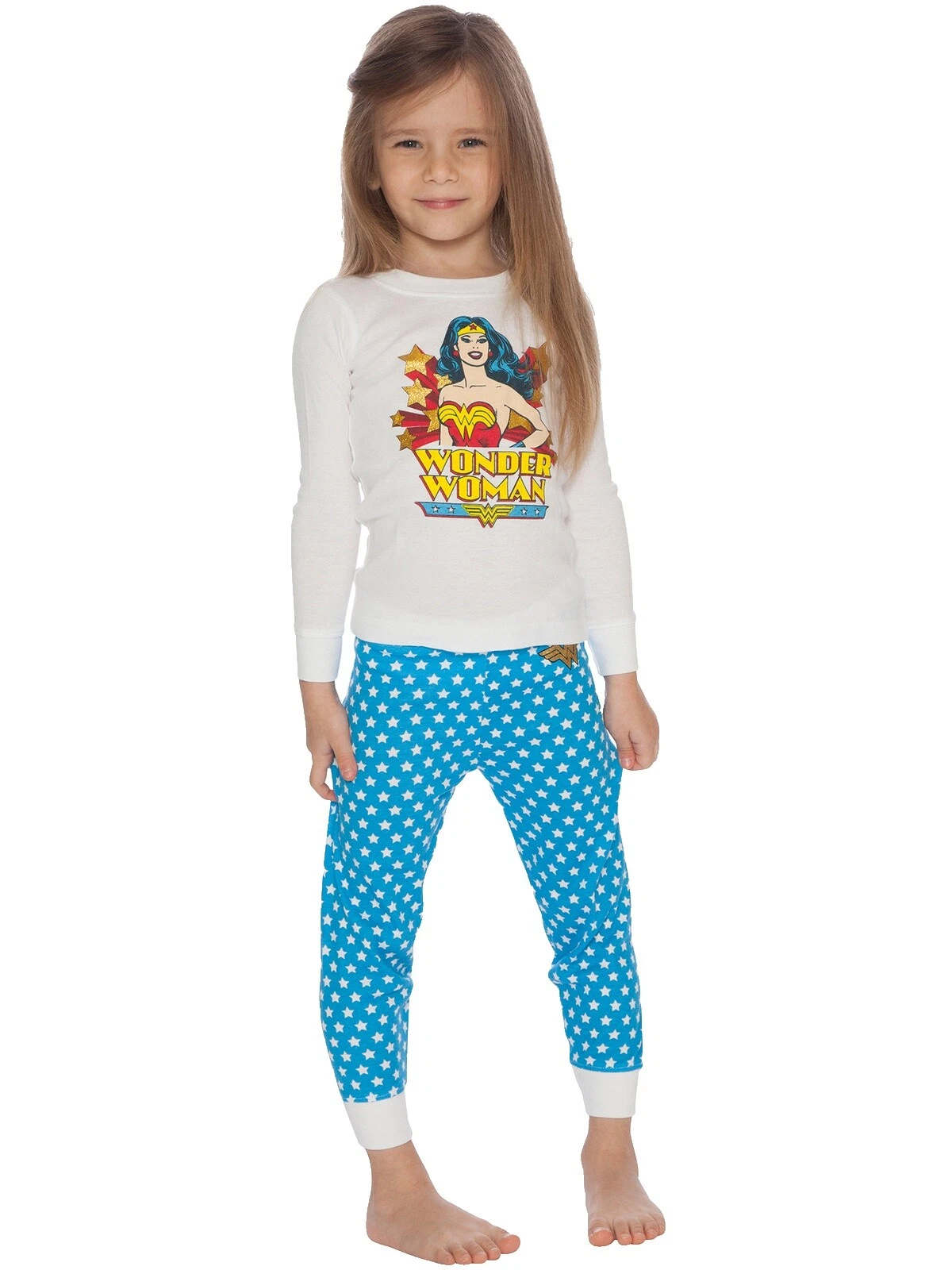 La Mujer Maravilla 100% Algodón Ropa de Dormir Para niñas