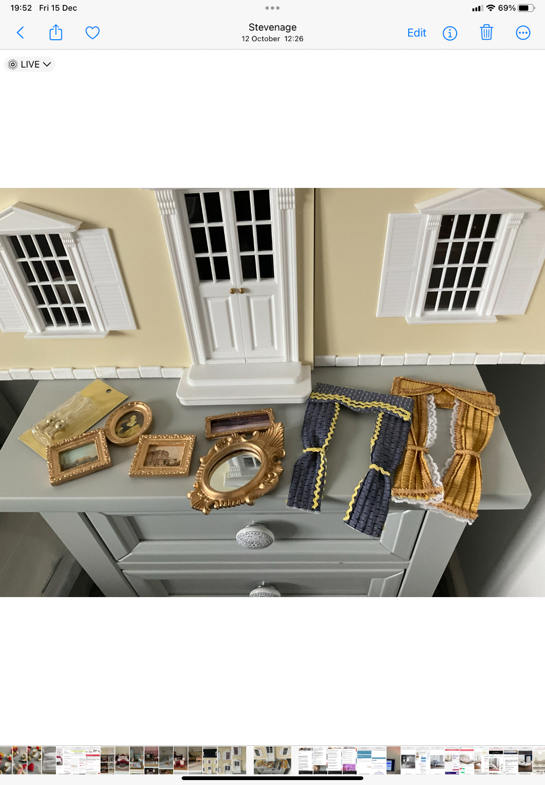 Victorian Dolls House with accessories eBay