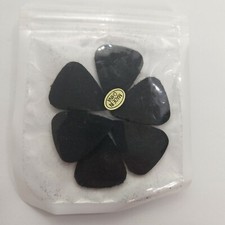 Ukulele Picks 6-pack Black New Eights Brand