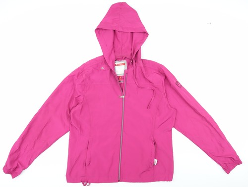 Champion Women's Pink Windbreaker Jacket L - Picture 1 of 12