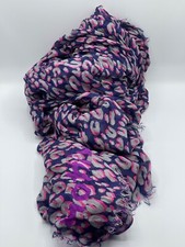 Louis Vuitton x Stephen Sprouse Graffiti Leopard Scarf Wrap Limited Edition Rare
