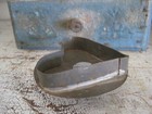 Antique Dark Tin HEART Cookie Cutter Primitive American Country Find — photo 5