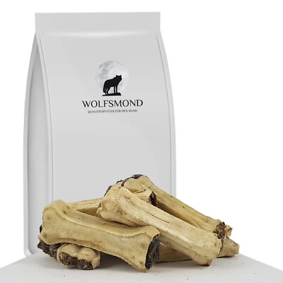 10 - 100 Stk Kauknochen 10cm Rinderhaut Pansenfüllung Ziemer Hundefutter Snack