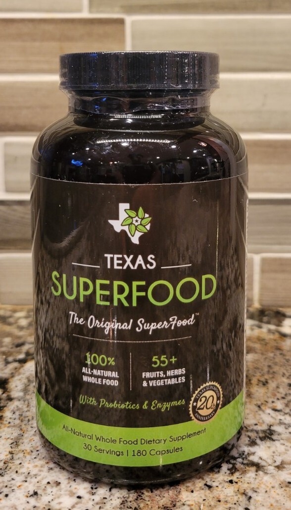 Texas Superfood The Original Enzymes & Probiotics 180 Capsules New Sealed eBay