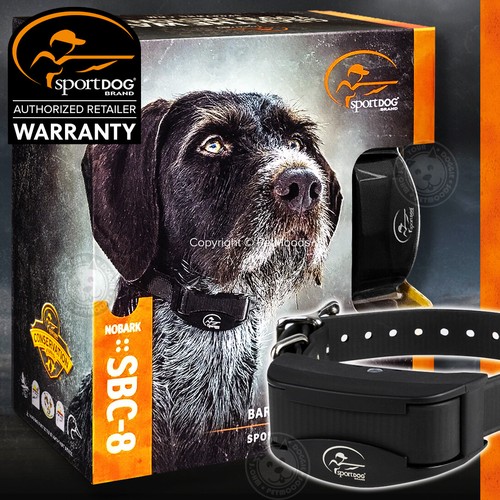 SportDOG SBC8 No Bark Control Collar Stop Barking eBay