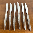 Oneida Community Knife Set Stainless Venetia Dinner Bread Butter Knives 6 Pcs