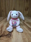 Vintage Ty Beanie Baby Eggerton the Pink Easter Bunny Rabbit 2003