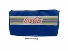 VINTAGE Coca-Cola Coke Pencil Bag Small Cosmetics Clutch Zipper Blue Advertising