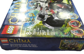LEGO 70004 Legends of Chima Wakz Pack Tracker 2013 Wolves Tribe Sealed Box