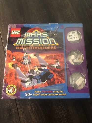 LEGO Mars Mission MasterBuilders Book With 15 Different Sets To Build Sealed