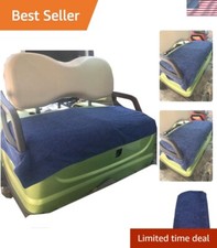 Soft Cotton Golf Cart Seat Blanket for Universal Fit - Easy Installation