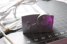 🥝 Biddeford Blankets TC11BA Electric Heated Blanket Control 4 Prong SILVER EUC