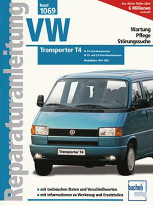 VW BUS TRANSPORTER T4 1991-95 Reparaturanleitung Reparatur-Buch/Handbuch/Wartung