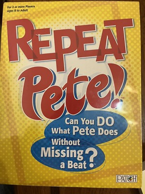REPEAT PETE Patch Products, New