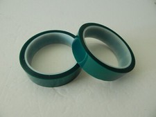 1" X 36 Yds 2 Mil Green Powder Coating High Temperature Masking Tape Green