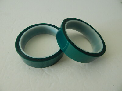 1'' X 36 Yds 2 Mil Green Powder Coating High Temperature Masking Tape Green 