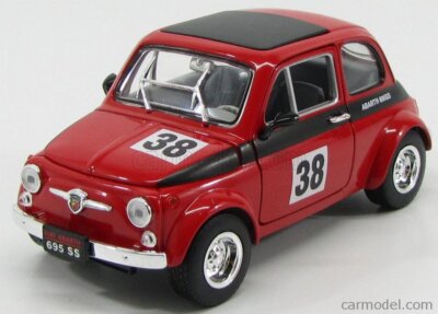1:18 Yatming Fiat Abarth 695SS #38 white or red | eBay
