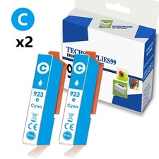 2PK Cyan 4K0T4LN HP 923e evomore Ink Cartridge for Office Jet Pro 8122e 8123