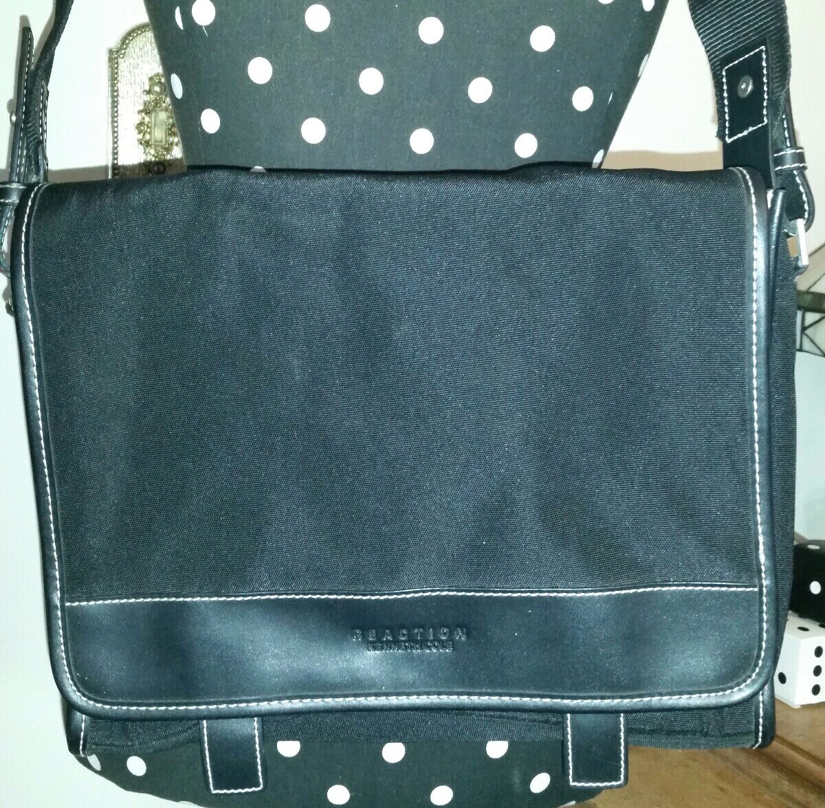 Canvas Kenneth Cole Men's Messenger Bag KENNETH COLE