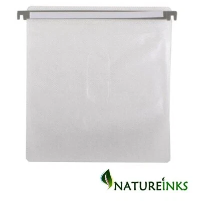 NATUREINKS NEW 50 DJ Flight CD DVD case hanging insert sleeves with hook . Holds 100 discs