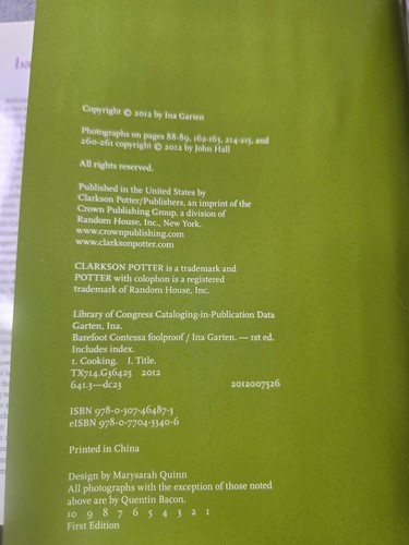 Barfuß Contessa Kochbuch 4 Stück Hardcover Ina Garten - Bild 9 von 11