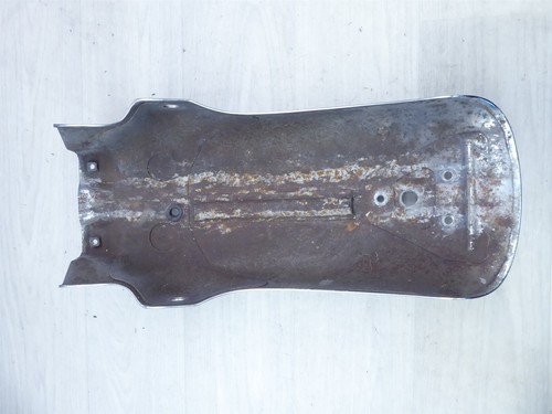 1982 Honda CM450E Hondamatic H190-1) chrome rear fender guard cover - Picture 10 of 12