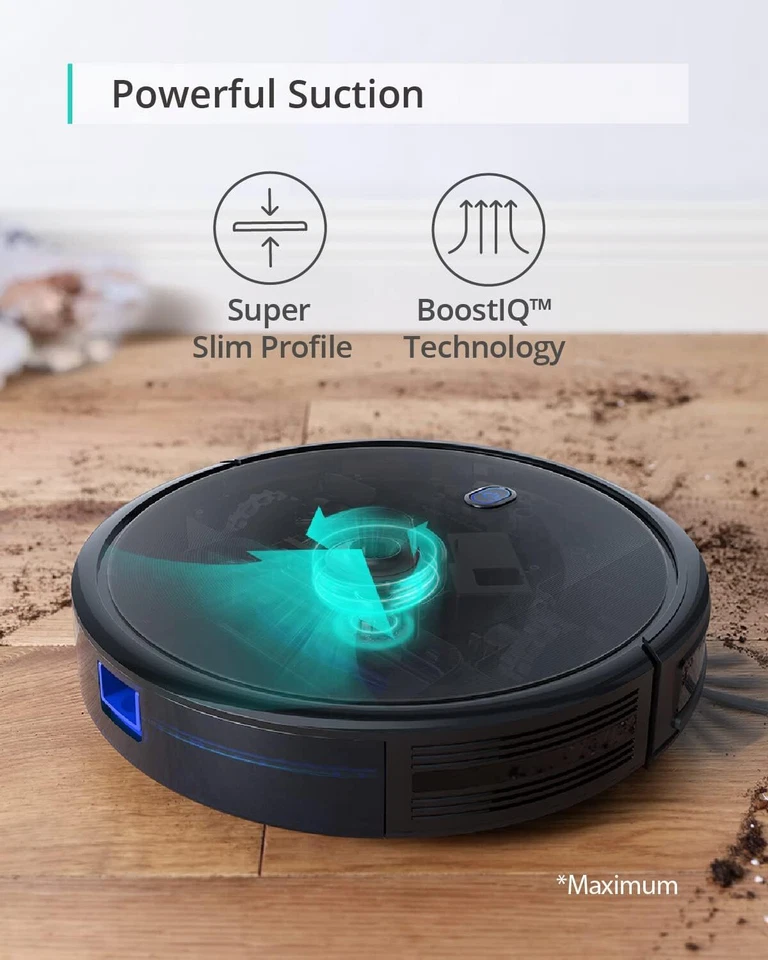 eufy RoboVac 11S MAX 机器人吸尘器 2000Pa 自充电 BoostIQ 扫扫 — 第 3/4 张图片