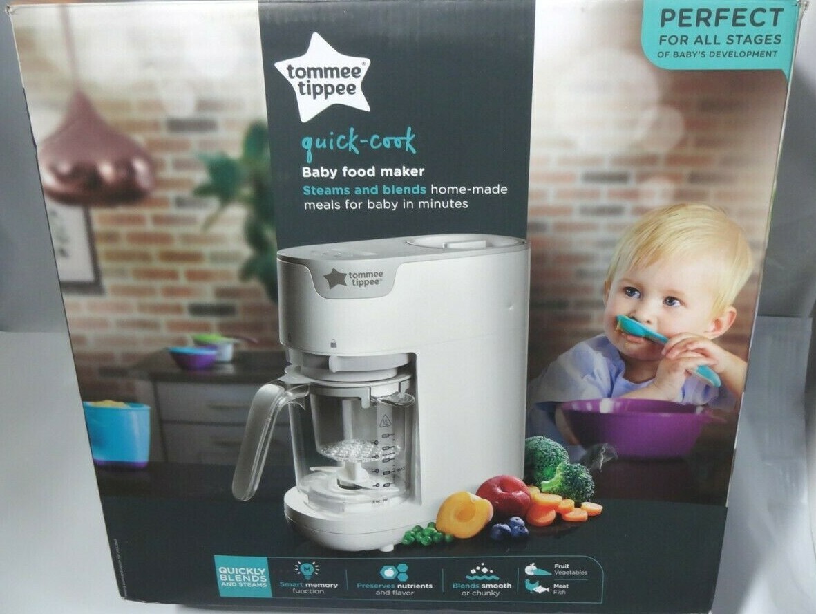 quick cook baby food maker tommee tippee