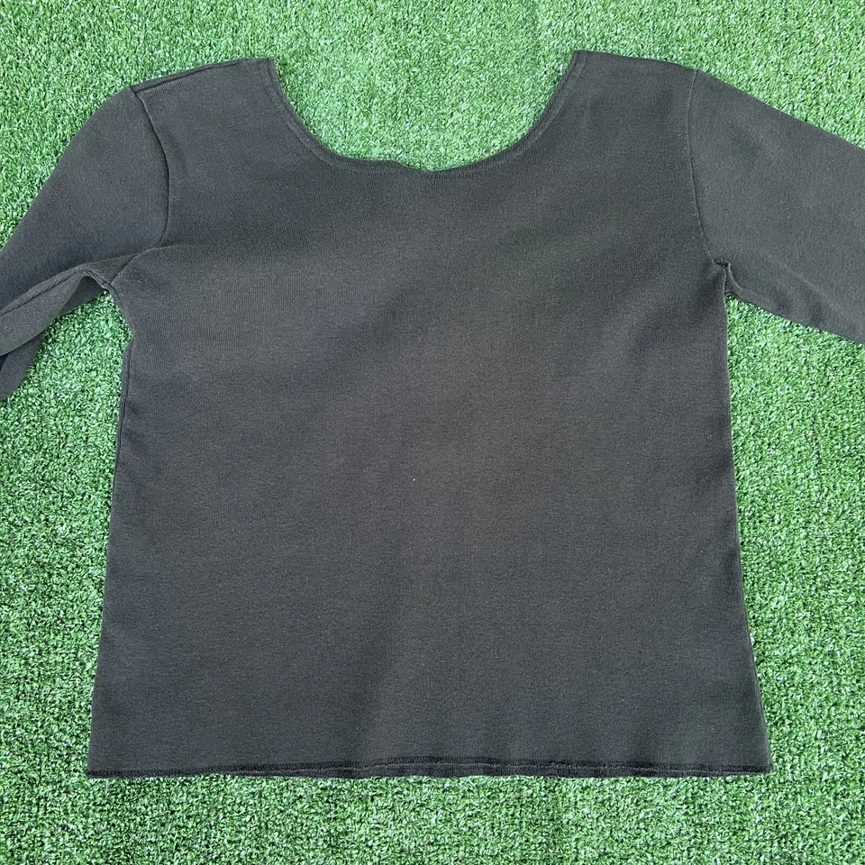 VTG Boothill Bike T-Shirt Womens Large / XL Black White Bike Week Motorcycle Y2K - Image 3 of 4