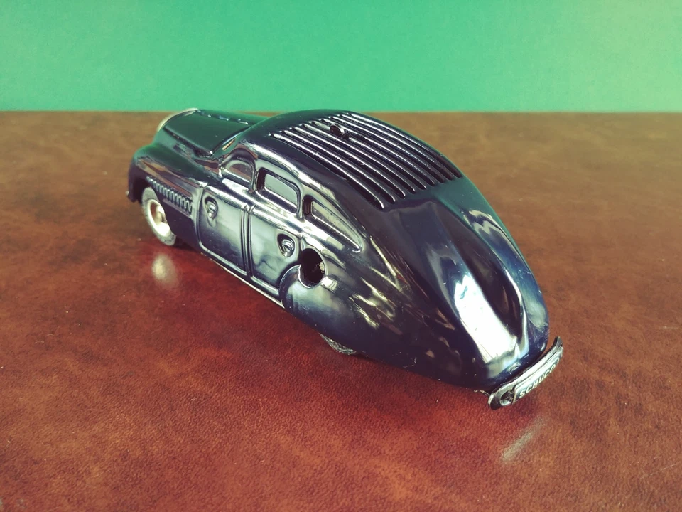 Seltene Farbe 1930er Schuco Kommando 2000 Maybach Blechspielzeug mit OVP - Bild 4 von 4