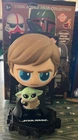 Cosbi Star Wars Luke Skywalker w/ Grogu Collection Hot Toys Bobblehead Series 1
