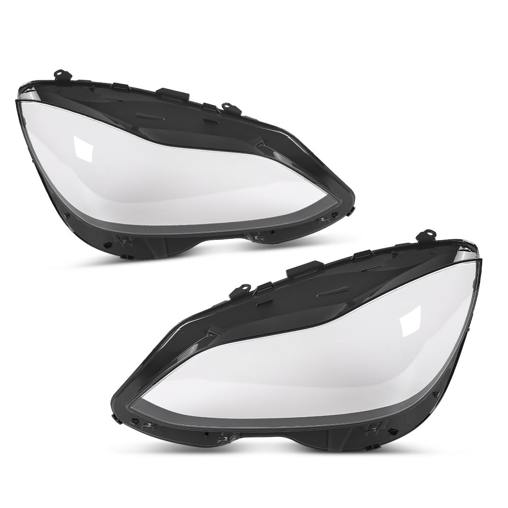 Headlight Lens Covers Left & Right Side, Headlamp Lens Cover Clear