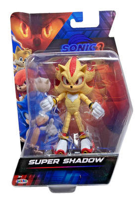Sonic The Hedgehog 3 Movie SUPER SHADOW 5  Action Figure Jakks Pacific