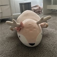 Pillowfort Just Peachy Limited Edition weighted deer plush