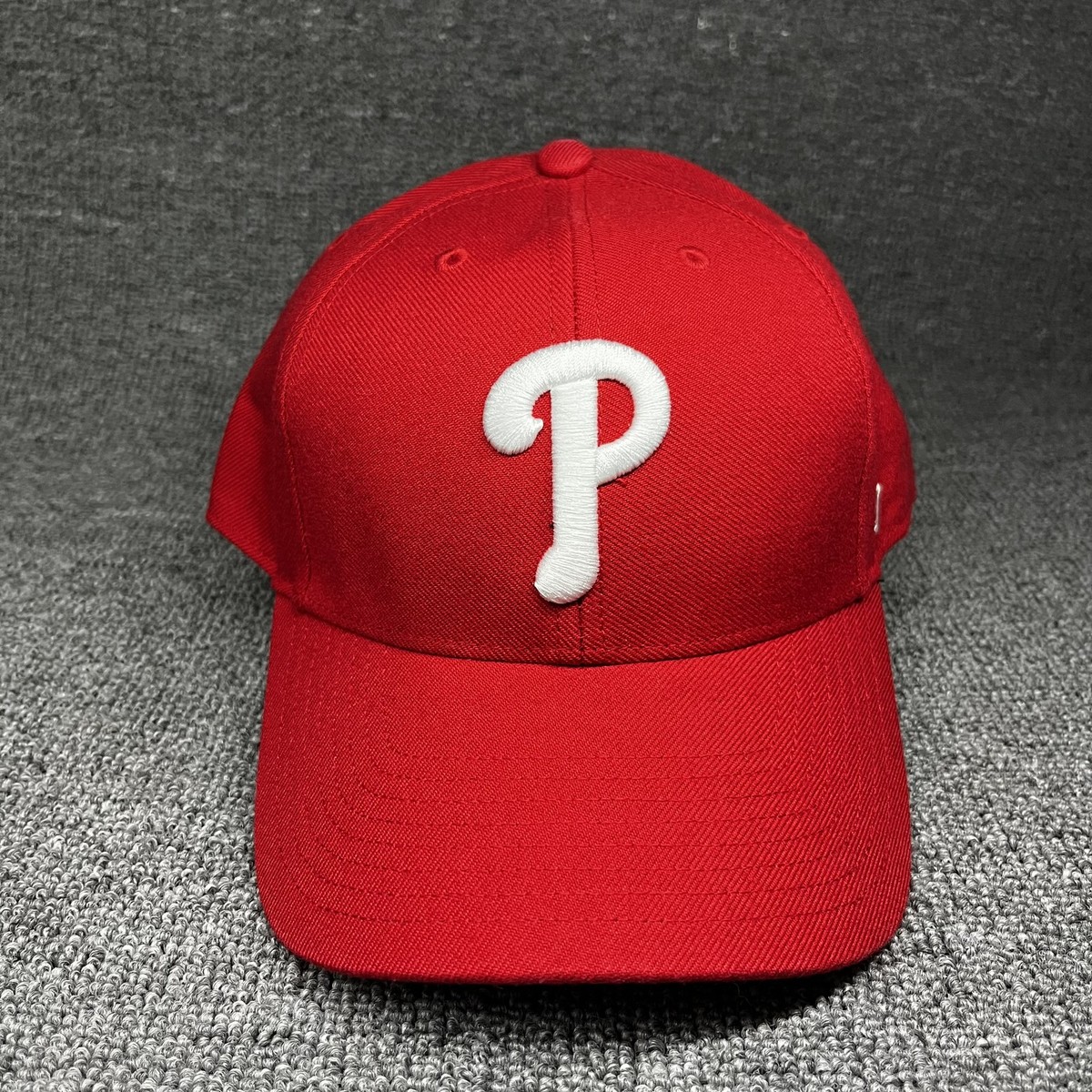 Philadelphia Phillies '47 MVP Adjustable Hat Red MLB Baseball Cap Strapback