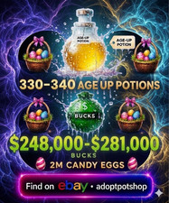    [Adopt me]   330-340 age up potion +  $248...