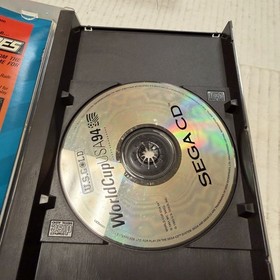 World Cup USA '94 (Sega CD, 1994) COMPLETE CIB US Gold!! 24 Actual Teams!! FIFA