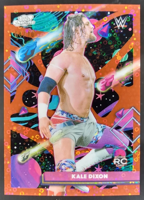2026 Topps Cosmic Chrome WWE Kale Dixon Lunar Eclipse Refractor /10 #157 RC AL2