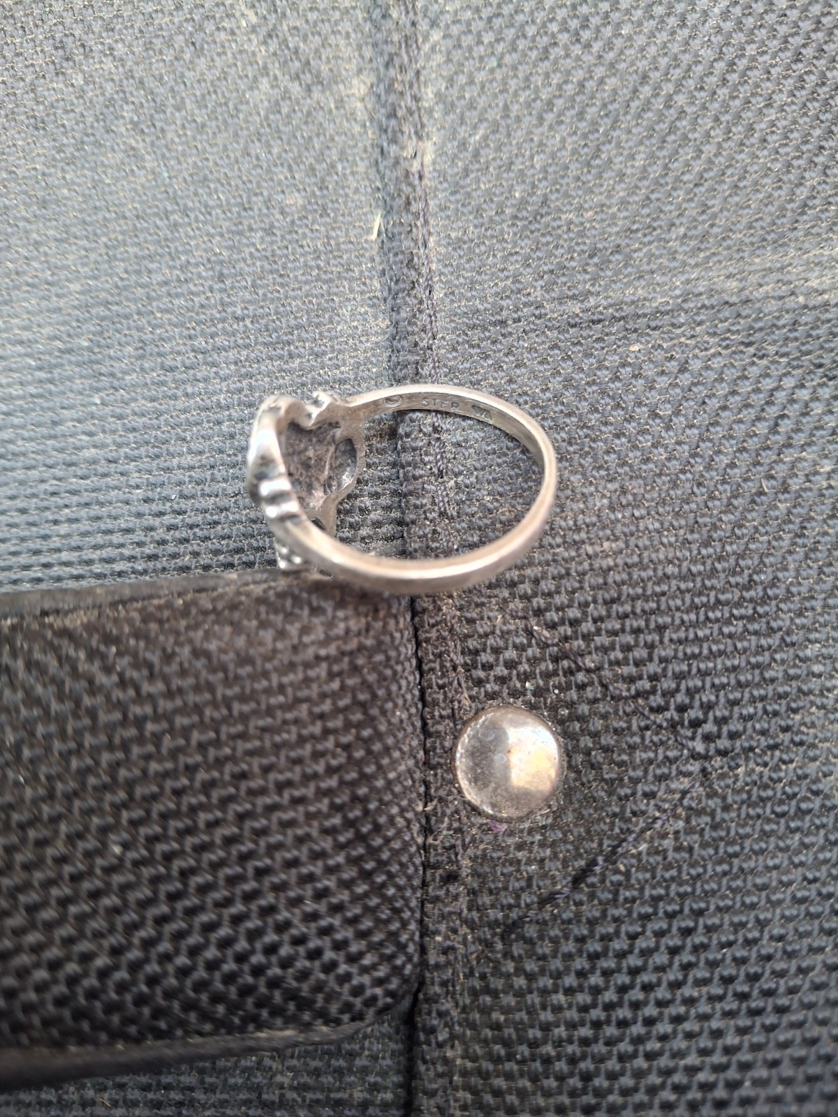 Women's Sterling Silver Leaf Ring - image 7