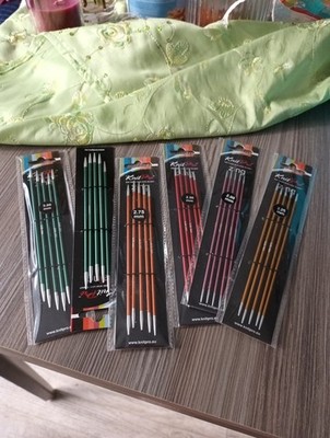 Knit Pro Zing Nadelspiele 6 Stück 5 Stärken